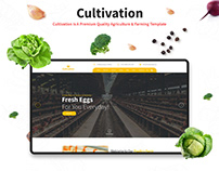 Cultivation Website Template