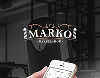 Marko Barbershop Shaves & Haircuts Brand