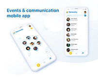 Events & communication mobile app