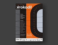 Visual identity for the Festival KROKODIL 2018
