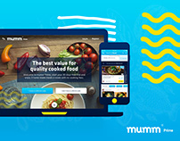 Mumm Prime Website & Mobile App Design