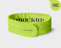 Cosmetic Headband – Free Mockup PSD