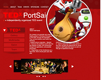 TEDx portsaid website