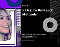 Design Research 2 - Reality TV Shows and DRMs