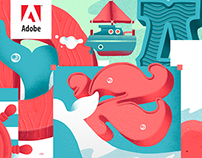 Adobe Cover Illustrations