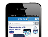 ebebek iPhone App Design