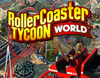 Roller Coaster Tycoon World Ad Banners
