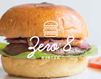 Zero 8 Burger /Store Branding
