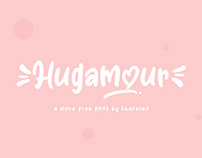 Hugamour font free for commercial use