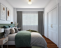 Bedroom Interior Design Visualization