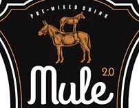 Mule 2.0 Packaging Label Ilustrated by Steven Noble
