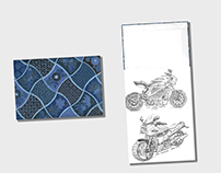 Motorcycle Sketchbook Project