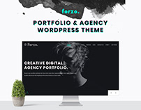 Portfolio Agency WordPress Theme – Forzo
