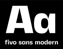 Fivo Sans Modern | Free Display Font Family
