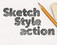 Sketch Style Action - Photoshop add-on