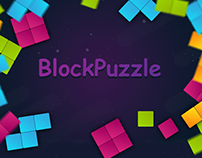 Game UI Design "BlockPuzzle"