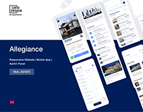 Allegiance - Real Estate App - UI/UX Case Study