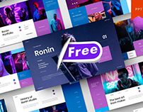 Ronin – Free PowerPoint Template