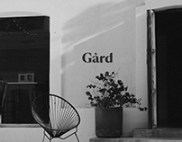 Gard authentic restaurant brand identity