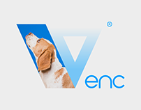 V-enc Logo Design