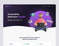 Hub Studio Landing Page