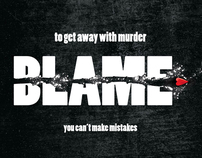 Blame movie poster