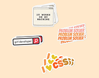 Developer Stickers & GIFS Pack