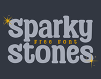 FREE Commercial Use Font | Sparky Stones