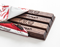 Wood Chocolate 2 - KITKAT