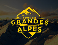 Route des Grandes Alpes - Logo Design