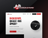 Chasseur de fuites — Website