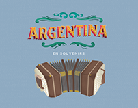 Argentina en Souvenirs | Ilustración