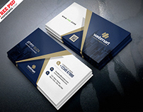 Classic Style Business Card Template PSD