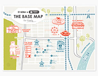THE BASE Hotel Map for family.