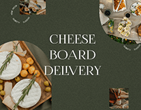 Cheese board food service. UX / UI design