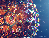 Abstract sphere - Houdini + Redshift study