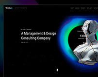 Management Consulting Website UI/UX