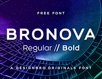 Free Font Bronova Regular & Bold