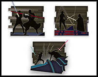Star Wars Skywalker SAGA Enamel Badge designs