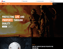 Firetech- company website for Fire Protection provider