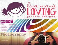 Lisa Loving - Freelance Graphic Designer/Photographer