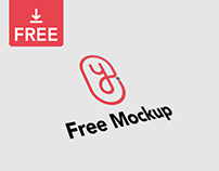 Minimal Logo Mockup - Freebie