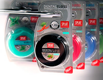 Дизайн упаковки для зубных нитей SPLAT