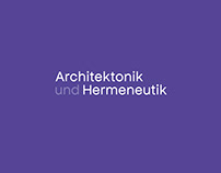 Architektonik und Hermeneutik