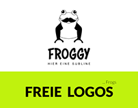 Fun Logos with frogs