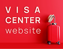 Visa center website design