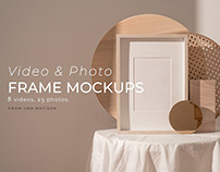 Video&Photo Frame mockups