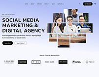 Social Media Marketing Agency Website