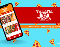 Katana Pizza - Prototype - User workflow