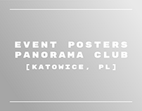 Panorama Club / event posters